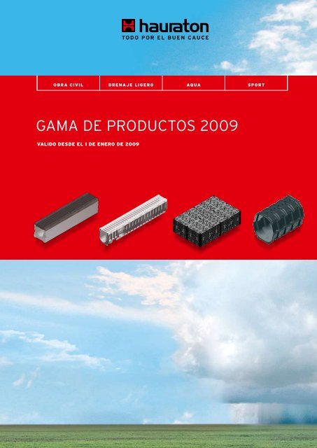 Gama de productos 2009 - Hauraton.com