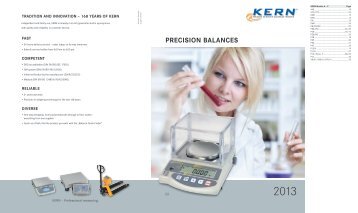 PRECISION BALANCES - Complexlab