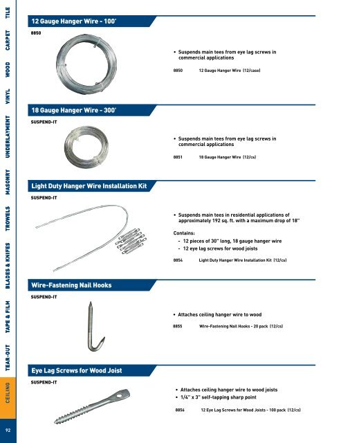 QEP Master Tools Catalog - Porta-Nails