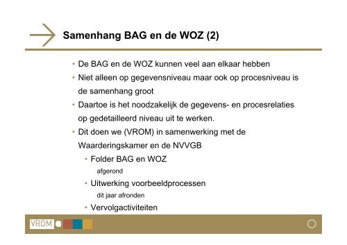 BAG en WOZ: afnemen of samenwerken - Waarderingskamer