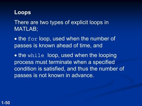 Introduction to MATLAB 7 for Engineers Chapter 1 An ... - FET