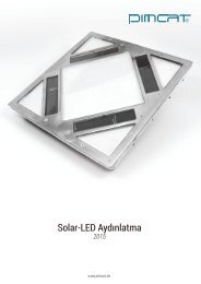 PIMCAT® - Solar-LED Aydınlatma