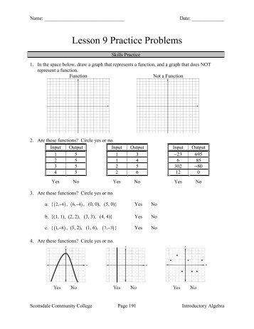 Lesson 9 Practice Problems - Scottsdale Community College - Math ...