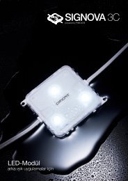SIGNOVA 3C - LED Modülü