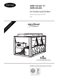 30RB 162-262 Ã¢Â€ÂœAÃ¢Â€Â 30RB 302-802 Air-Cooled ... - Thermo Control