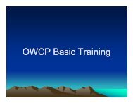 OWCP Basic Training - 15th Annual Federal Workers ...