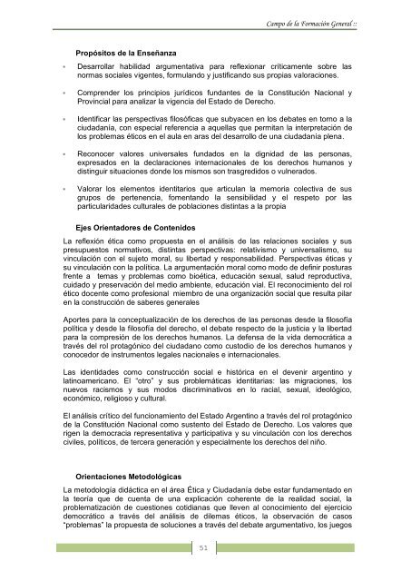 Gobierno de la Provincia de Corrientes Ministerio de EducaciÃ³n y ...