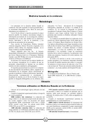 Metodología Glosario Términos utilizados en Medicina Basada en la ...