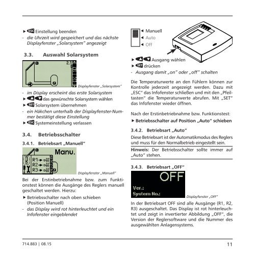 Bedienungsanleitung DE - Mare Solar