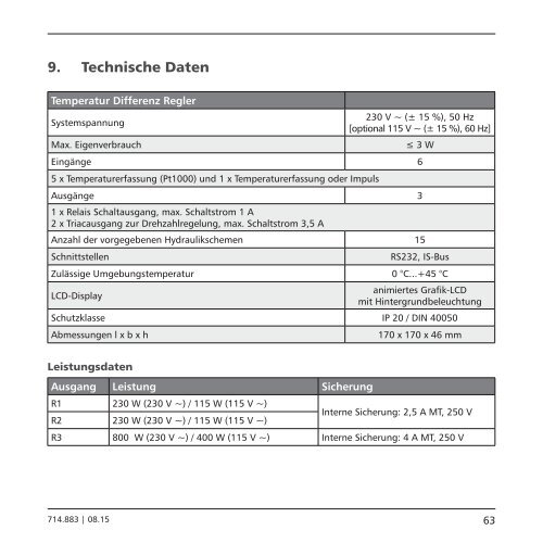 Bedienungsanleitung DE - Mare Solar