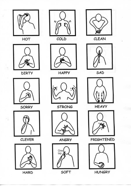 To Download A PDF Of Basic Makaton Safety Net