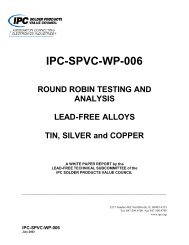 IPC-SPVC-WP-006 ROUND ROBIN TESTING AND ANALYSIS ...