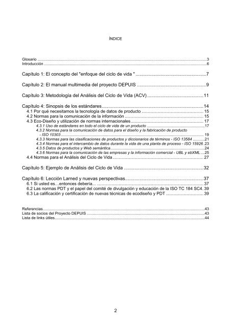 Manual del proyecto DEPUIS