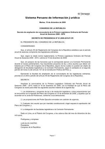 Sistema Peruano de InformaciÃ³n JurÃ­dica - SPIJ