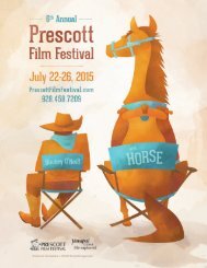 2015 Prescott Film Festival Program