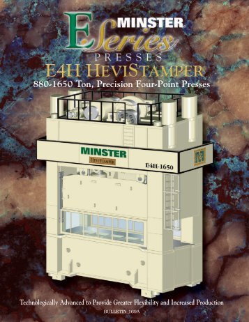 to View - Minster Machine Company