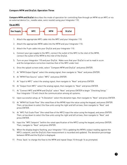 Bios Integrator 110 User Manual - Mesa Labs