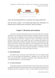 Chapter 7. Discussion and conclusion