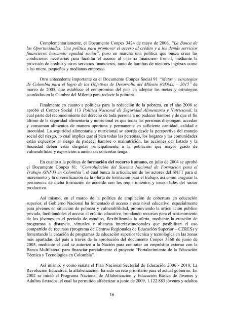 Conocer este Documento - Ministerio de Agricultura y Desarrollo Rural