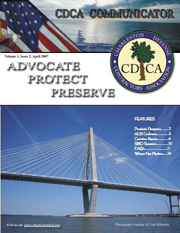 CDCA Commincator Spring 2007.pdf - Charleston Defense ...