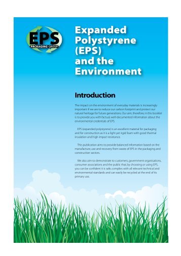 Expanded Polystyrene (EPS) and the Environment - The BPF ...