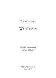 przeczytaj całość tekstu Tomasza oraz wstęp - Teologia Polityczna