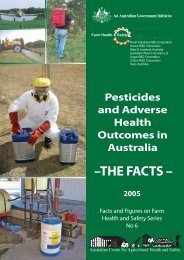 Pesticides and Adverse Health Outcomes in Australia - Australian ...