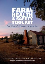 Farm Health and Safety Toolkit for Rural General Practitioners