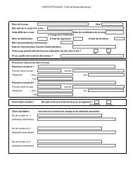 Fiche technique bÃ¢timent(s) - CoopÃ©ratives d'habitation