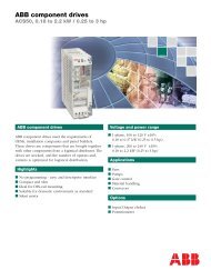 ABB component drives - Sie