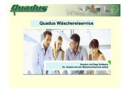 Quadus Wäschereiservice - Quadus GmbH