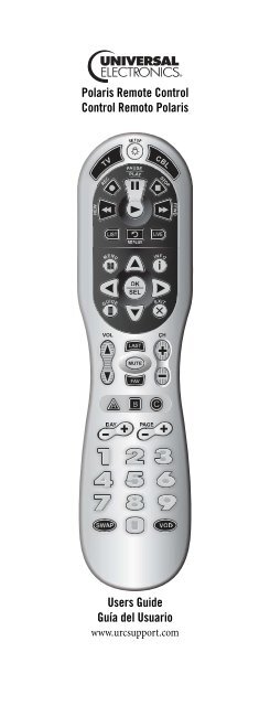 Atlas DVR/PVR 5-Device Universal Remote Control with Learning