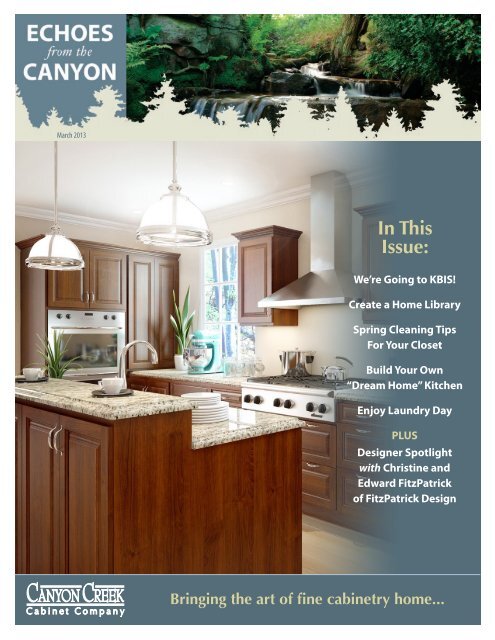 March Canyon Creek Cabinet Company