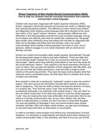 Essay about Verbal and Nonverbal Communication - blogger.com