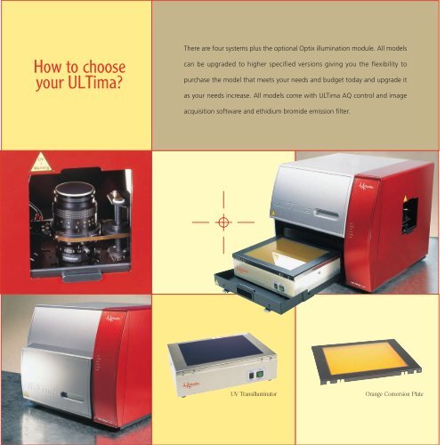 *ULTima Brochure -  Hoefer®, Inc