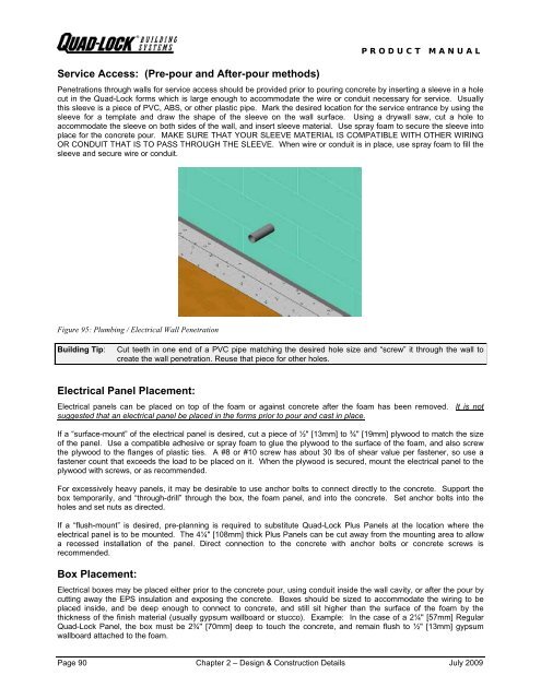 B - Quad-Lock Building Systems