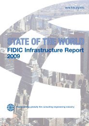 FIDIC State of the World: Infrastructure Report 2009 - Cesa