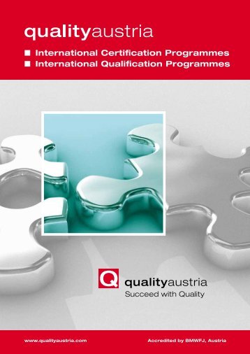 International Qualification Programme - Quality Austria