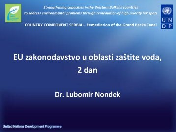 Prioritetne supstance - Western Balkans Environment Programe