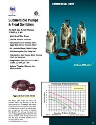 Submersible Pumps & Float Switches - Pump World Store