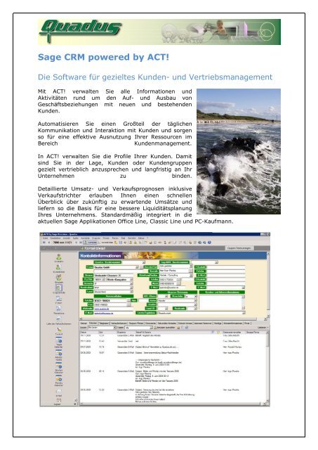 Sage HWP - Quadus GmbH