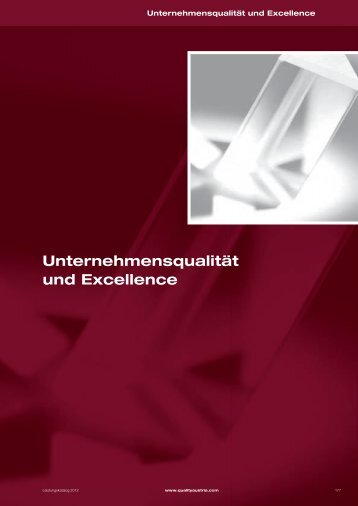 Unternehmensqualität und Excellence - Quality Austria