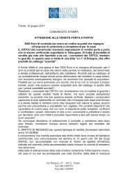 Via Petrarca, 32 – 38122 Trento Tel. 0461/984751 Fax ... - CRTCU