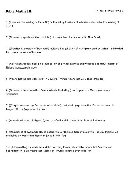 Obtain Printable Quiz - Bible Quizzes and Puzzles photo relating to Printable Bible Quiz called Down load Printable Quiz - Bible Quizzes and Puzzles