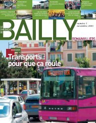 La Chronique de Bailly nÂ°1 - Bailly-Romainvilliers