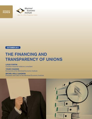 The Financing and Transparency of Unions - LabourWatch