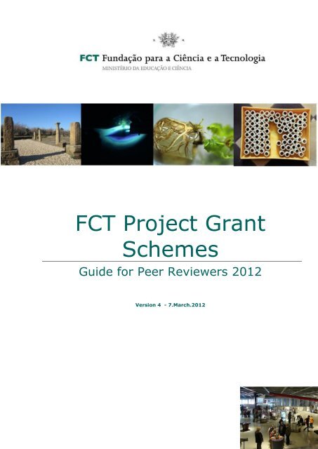 FCT Project Grant Schemes