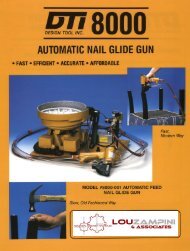 DTI8000 Automatic Feed Nail Glide Gun - Pneumatic Tools Online