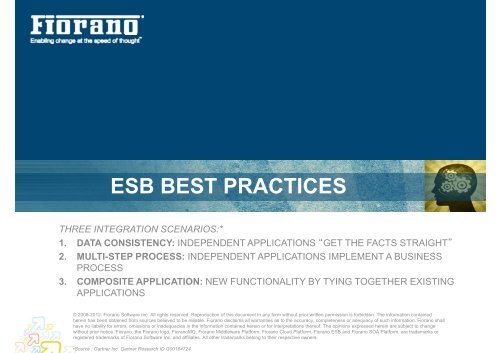 ESB BEST PRACTICES - Fiorano