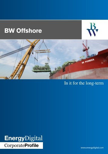 bw offshore presentation - Parat Halvorsen